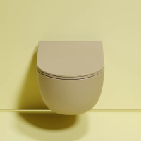 Унитаз подвесной Ceramicanova Модена (Modena) CN6063MC, капучино матовый