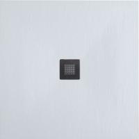 Душевой поддон из искусственного камня Allen Brau Priority 100×100 8.31005-21 белый камень