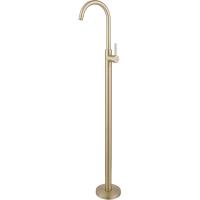 Смеситель напольный для раковины Abber Wasser Kreis AF8141G золотой матовый