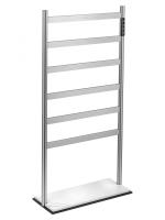 Полотенцесушитель электрический напольный WONZON & WOGHAND ESSEN, брашированный никель (WW-A406-BR) Полотенцесушитель электрический напольный WONZON & WOGHAND ESSEN, брашированный никель (WW-A406-BR)