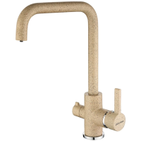 Смеситель для кухни Paulmark Logas Lo213021-302, песок