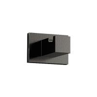 Крючок Colombo Design Look BLC27.GM одинарный, PVD графит матовый