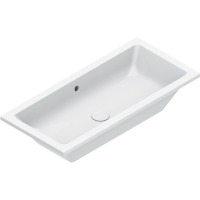 Раковина Catalano Zero 0124810001 80x37 см, встраиваемая снизу, белый глянец