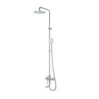Душевая система IDDIS Aiger AIGSB3Fi06 228 мм, со смесителем, хром