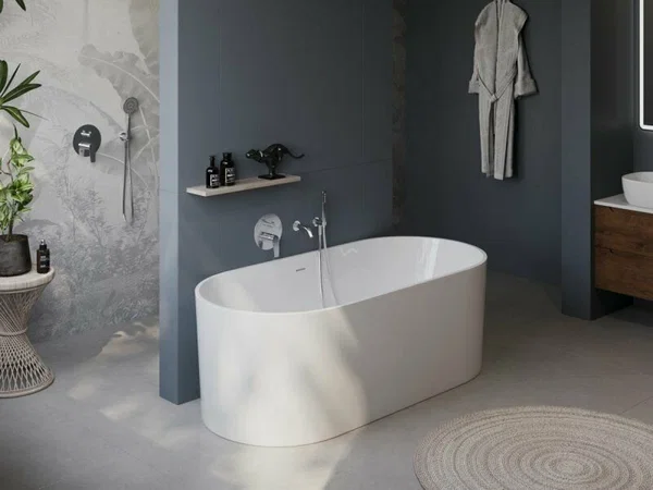 ванна акриловая отдельностоящая belbagno bb705-1700-800