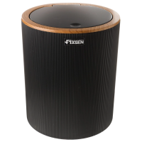 Мусорное ведро Fixsen Black Boom FX-411-6 5л, черный/коричневый