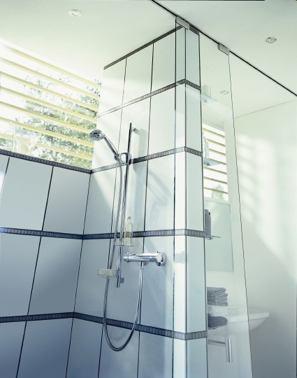 смеситель для душа hansgrohe ecostat 1001 sl 13261000 с термостатом хром