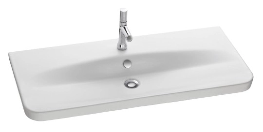 раковина накладная jacob delafon replay 2 e4487 100 см