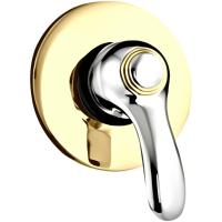 Смеситель для душа Webert Aurora AU880101017 цвет хром / золото
