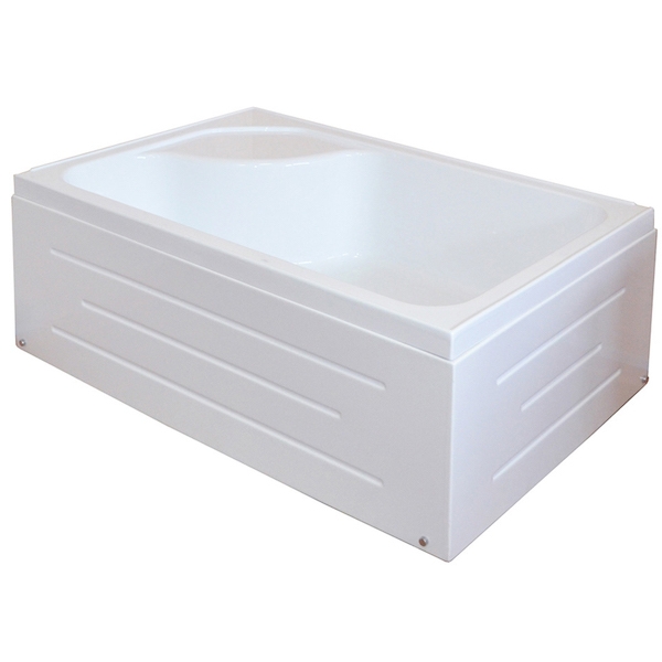 душевой поддон royal bath rb8100bp-l 100×80 белый