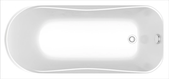 акриловая ванна bas верона 150x70 без гидромассажа