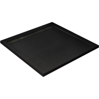 Душевой поддон из искусственного камня Cezares Tray AS 100х100 TRAY-AS-A-100-30-NERO черный матовый
