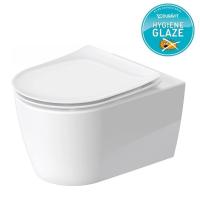 Унитаз подвесной Duravit Soleil by Starck 45910920A1, безободковый с сиденьем Микролифт, цвет белый