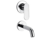 Смеситель для раковины Mamoli Sadler 460700006021 встраиваемый, внутренняя часть в комплекте, цвет хром