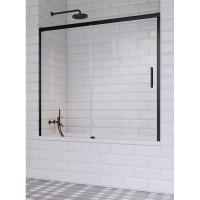 Шторка для ванны Radaway Idea Black PN DWJ 140 Left 10003140-54-01L прозрачное