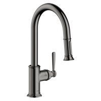 Смеситель Axor Montreux для кухни 180, на 1 отв., цвет: полированный черный хром