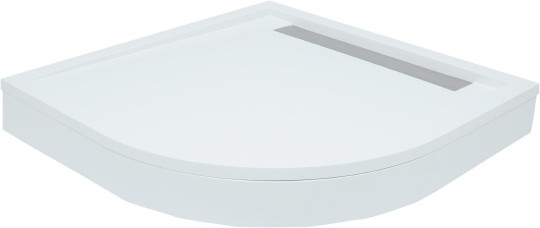 душевой поддон из искусственного камня aquanet stone lite 100×100 229268 (с каркасом и панелью)