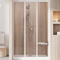 Душевая дверь Ravak Supernova ASDP3-120 00VG01R2Z1 профиль белый, стекло прозрачное