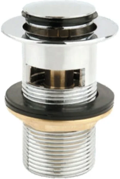 Донный клапан BelBagno с системой Клик-клак с переливом BB-PCU-06-CRM