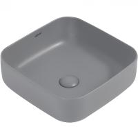 Раковина 38.5x38.5 см Abber Rechteck AC2211MG, цвет серый матовый