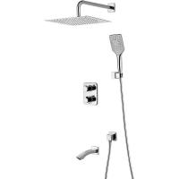Душевая система Lemark Yeti LM7842С с термостатом Хром