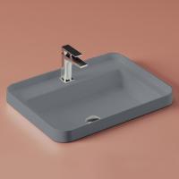 Раковина Artceram Fuori Scala TFL034 37 00 встраиваемая, с 1 отверстием, 60.5x45.5x15.3 см, Blue denim