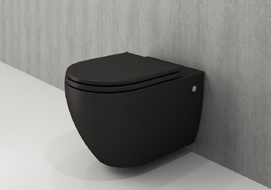 унитаз подвесной bocchi jet flush 1171-004-0129 черный матовый