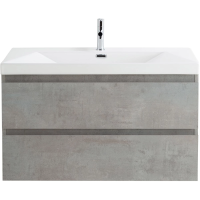 Тумба под раковину Cezares Molveno 100 MOLVENO-100-2C-SO-BET подвесная Beton Тумба под раковину Cezares Molveno 100 MOLVENO-100-2C-SO-BET подвесная Beton