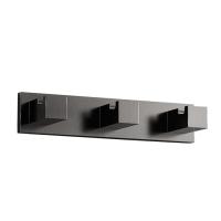 Крючок Colombo Design Look BLC37.GM тройной, PVD графит матовый