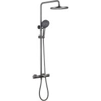 Душевая система Abber Thermostat AF8516NG 220 мм, с термостатом, никель Душевая система Abber Thermostat AF8516NG 220 мм, с термостатом, никель