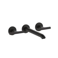 Fantini Fantini Sailing Смеситель для раковины, настенный, цвет: Deep Black PVD