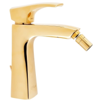 Смеситель Paini Lady 89OP306KM для биде, с донным клапаном, золотой