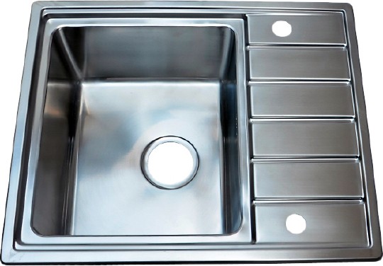 кухонная мойка seaman eco roma smr-6150a с клапан-автоматом