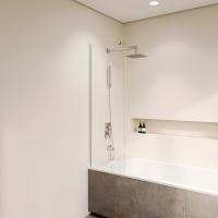 Шторка на ванну RGW Screens SC-056 30х150 351105630-11 профиль хром, стекло прозрачное