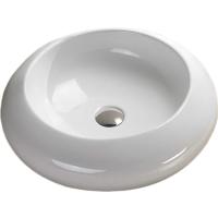 Раковина в ванную накладная 46 см CeramaLux 7031В белая