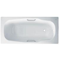 Ванна стальная BLB Atlantica B80A handles 180x80 см, с отверстиями под ручки, белый
