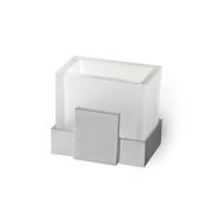 Стакан настольный Oasis Square 0SQR01200900011CR, цвет: хром