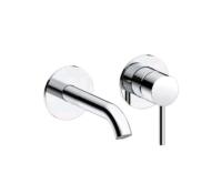 Смеситель для раковины, Almar, цвет-Absolute Black Brushed PVD