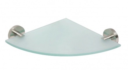 Полочка угловая Bemeta NEO 104102015 хром, стекло