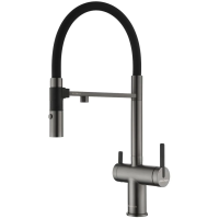 Смеситель для кухни с подключением к фильтру Paulmark Gravity Gr213888-GM Смеситель для кухни с подключением к фильтру Paulmark Gravity Gr213888-GM