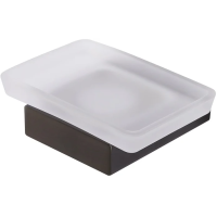 Мыльница Cezares Slider SODS-GM оружейная сталь