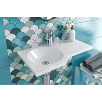 Раковина подвесная Excellent Be Spot CEEX.2301.600.WH Белая