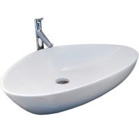 Раковина CeramaLux 9062 накладная 66 см, белая