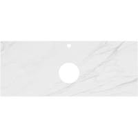 Столешница под раковину Kerama Marazzi Plaza Classic Neo Монте тиберио 120 PL1.SG507120R\120 Белый мрамор