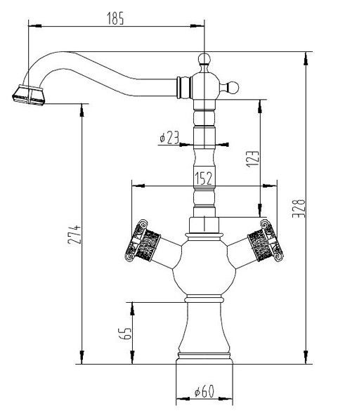 смеситель для кухни zorg a 3004k-sl