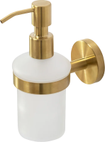 Дозатор для мыла Cezares Relax RELAX-SOIS-V-BORO настенный, золотой матовый