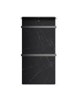 Полотенцесушитель электрический с греющей плитой Черный мрамор WONZON & WOGHAND STUTTGART, темный графит (WW-A504-GM) Полотенцесушитель электрический с греющей плитой Черный мрамор WONZON & WOGHAND STUTTGART, темный графит (WW-A504-GM)