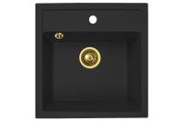 Кухонная мойка ZorG GR 515 BLACK BRONZE