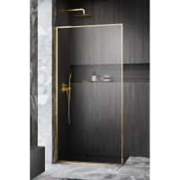 Душевая перегородка Radaway Modo F SL Gold II 50 Left 10419054-09-01L профиль золото, стеклой, стекло прозрачное