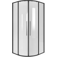 Душевой уголок Niagara Nova 90×90 NG-6826-34BLACK профиль черный матовый, стекло прозрачное